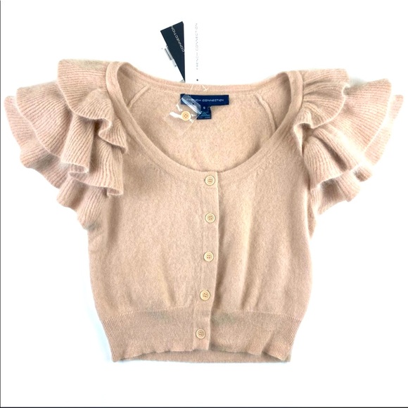 French Connection Tops - French connection Angora new with tags cardigan